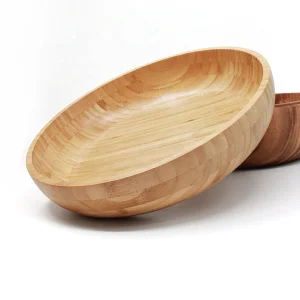 Wholesale Natural Bamboo Salad Bowl