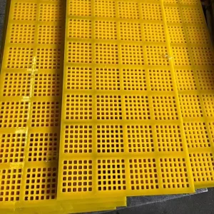 Polyurethane Screen for Coal, Sand &amp; Mineral Processing - Self-Cleaning PU Dewatering Panels, Global Supplier of Mining Screens