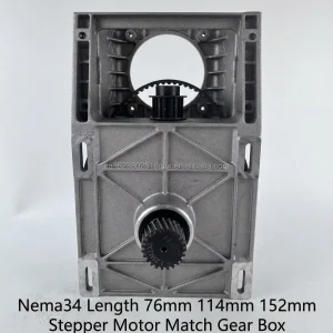 JLE CNC TECH Mod 1.25 Integrated Helical Tooth Gearbox for CNC Router Engraver Cnc Router Use Gear Box
