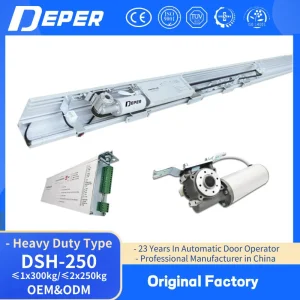 High Quality Commercial 2X250kg Heavy Duty Automatic Sliding Door Operator /Opener /System /Kit /Mechanism