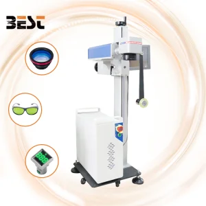 Hot Sale PE HDPE PPR PVC PIPE Cable Printer 20W 30W 50W Fiber Co2 UV Online Flying Laser Engraving Printing Marking Machine