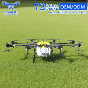 Agricultural Drone Heavy Lift 75 Kilos 72 Lt GPS Uav Drones Crop Sprayer Pest Control Drone Plant Protection Planting &amp; Fertilizing Machine Price