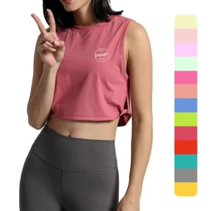 Summer Fitness Gym Active Wear Tops