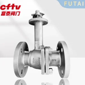 Handle API Chemical Industrial CF8m CF3m Casting Cryogenic Flanged Ball Valve
