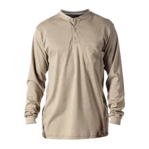 Flame Retardant Wildland Firefighting Nomex Work T-Shirt Knitted Fire Resistant Working Clothing