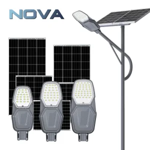 Outdoor Solar Power Light 3000W Integrated LED Solar Street Light with Radar Adaptive Lighting