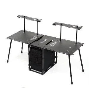 Portable Camping Table, Compact Camping Side Table With Carrying Bag for Hiking, Camping, Outdoor, BBQ