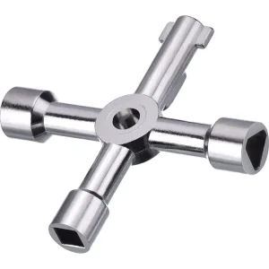 High-Quality Premium 4 Way Sillcock Key