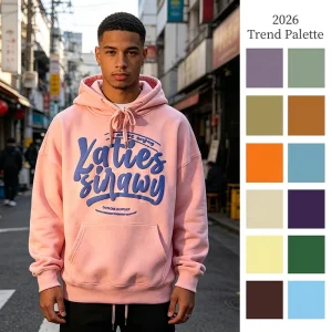 Cenloong Custom Drop Shoulder Oversized Cotton Hoodie