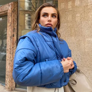 Detachable Sleeves Puffer
