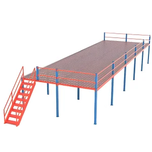 Heavy-Duty Multi-Level Mezzanine Steel Racks