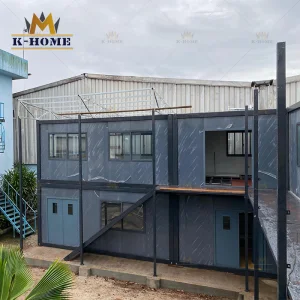 High-Quality Prefab Site Office Containers with Insulated Walls