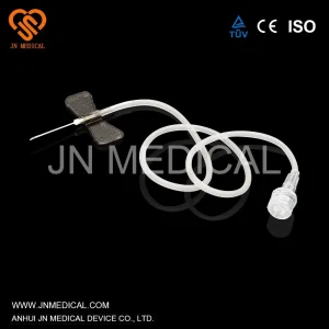 Conjunto de infusión médico duradero y seguro con esterilización