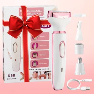Multifunctional 4-in-1 Women's Electric Shaver