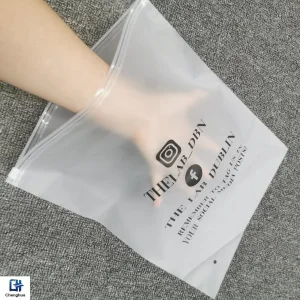 Bolsas de plástico transparentes con cierre resellable