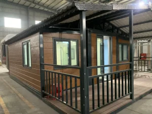 Prefabricated Modular Steel 20FT Tiny Extendable Smart Container House