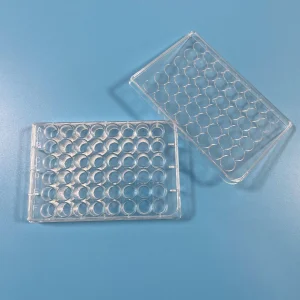Plastic Multi-Well Sterile 48 Well Cell Culture Plates with Tc Treated