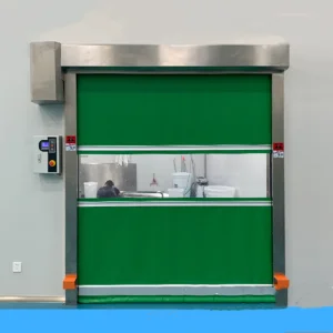Industrial Automatic Overhead High Speed Rapid Rise Roll up Shutter Door for Warehouse or Factory