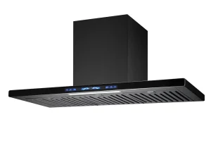 Modern Black and White Color Range Hood