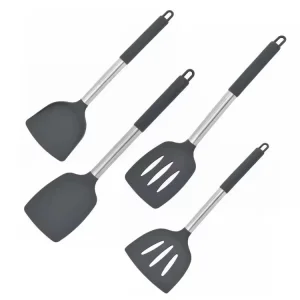 Cheap Price Camping Kitchenware Spatula Non -Stick Kitchen Stainless Steel Cookware for Restaurent