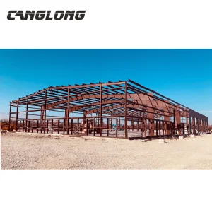 Prefabricated Steel Structure Metal Shed Steel Frame Hall Workshop Warehouse Building