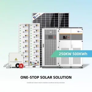 Hfie 100kw 200kw 300kw Solar System Lithium Battery