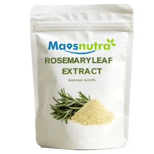 Herb Rosemary Leaf Extract 5% Rosmarinic Acid Powder Natural Antioxidant for Food Grade Cosmetic Supplement Ingredients