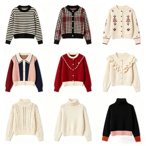 Customized Autumn Knitted Design Sweater