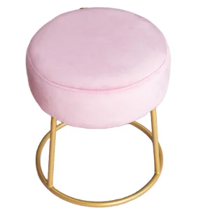 Classic Vintage Style Pink Princess Accent Chair