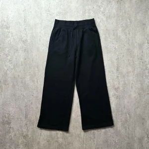 Men's Cotton Polyester Blend Middle Waist Wide Leg Street Style Casual Sports Trousers