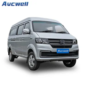 Reliable 9-Seater Electric Minivan 300km Driving Distance Dual Airbags Hot Sale