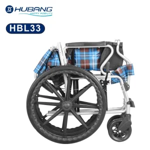 Ergonomic Design Foldable Manual Wheelchair for Comfortable Seating Experience