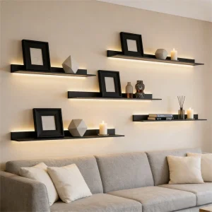 LED Floating Shelf