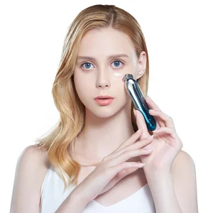 Wireless Eye Tightening Massage Portable Electric Ems Radio Frequency Eye Care Massager Wand Pen for Eyes