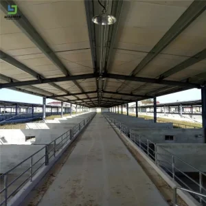 Custom H-Type Prefab House Fast Build Prefabricated Steel Structure Warehouse for Construction Building