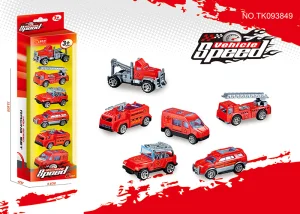 Factory Price Plastic Construction Engineering Vehicle Kid Inertia Car Toys Set Thanksgiving Toy