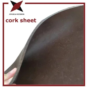 Factory Price Customized Flooring Rubber Cork Wood Chip Rubber Sheet