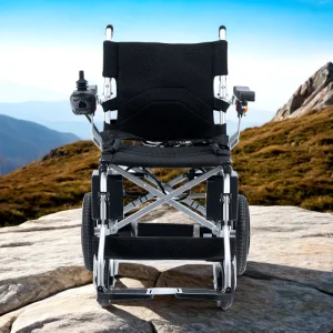 High Quality Outdoor Youhuan Yh Wheel Electric Folding Wheelchair Walker Rollator Power Chair Yh-E6013A