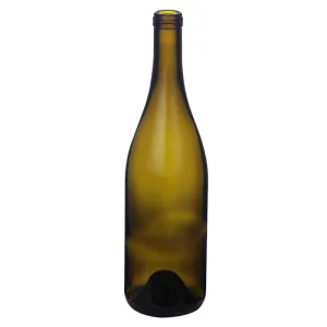 Wholesale 750ml Antique Green Burgundy Wine Glass Bottle Manufacturer, Manufacturers