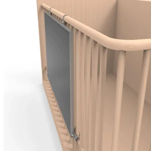 Flexible Balcony Railing PV Mounting System Solar Bracket for Home