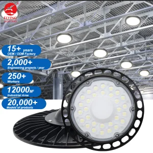 Industrial Linear LED High Bay Light IP44 Waterproof High Bay For Warehouse Workshop Commercial Lighting Fixture