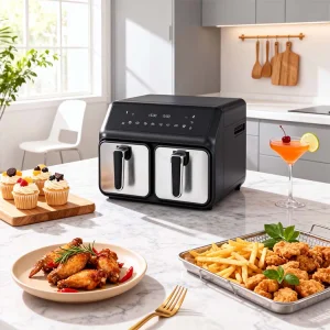 Double Basket Electric Air Fryer