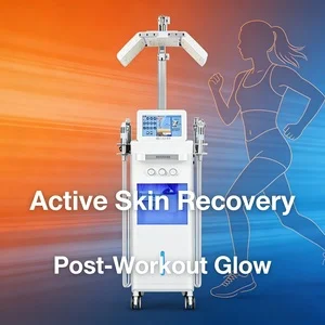 Professional Diamond Dermabrasion Machine Red Light Therapy
