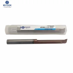 Myook Solid Carbide Mpr8r0.2 L50 100ol CNC Lathe Machining Internal Turning Angle R0.2 Micro-Groove Boring Bar