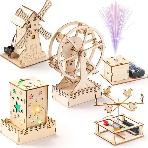 Wood Building Kits STEM for Kids