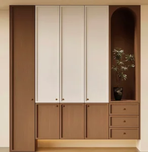 Nordic Style Luxury Shoe Rack Wall Cabinet