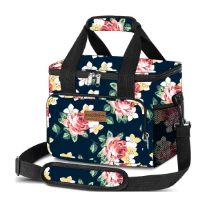 Flower Printed Cooler Bag