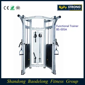 Commercial Strength Exercise Machines Functional Trainer Dual Adjustable Pulley BS-005A