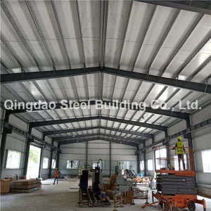 Prefabricated Steel Structure Building for Metal Frame Workshop/Steel Shed/Commercial Steel Warehouse