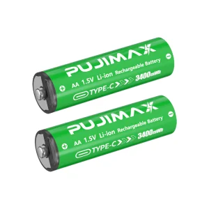 PUJIMAX AA USB Type C Battery